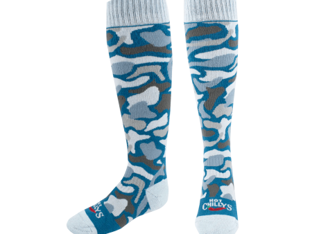 Hot Chilly s Camo Youth Mid Volume Sock Supply