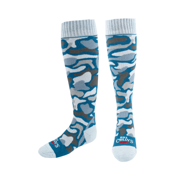 Hot Chilly s Camo Youth Mid Volume Sock Supply