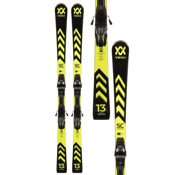 Volkl Racetiger SC Black Ski + VMotion 12 GW Binding 2024 For Discount