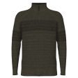 Smartwool Ripple Ridge Stripe Mens Half Zip Sweater Discount