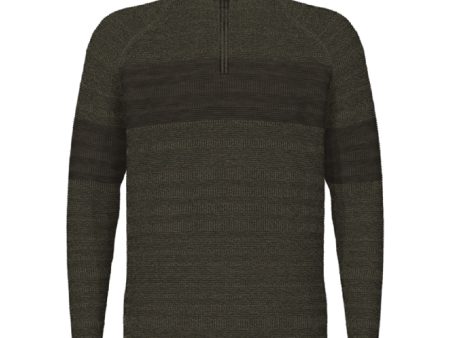 Smartwool Ripple Ridge Stripe Mens Half Zip Sweater Discount