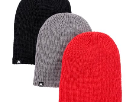 Burton DND Kids Recycled Beanie (3 Pack) For Cheap