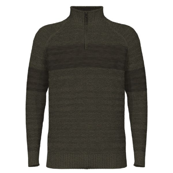 Smartwool Ripple Ridge Stripe Mens Half Zip Sweater Discount