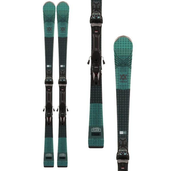 Volkl Flair SC Carbon Womens Ski + VMotion 11 GW Binding 2023 Cheap