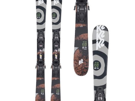 K2 Juvy Junior Ski 119 + FDT 4.5 GW Binding 2023 on Sale