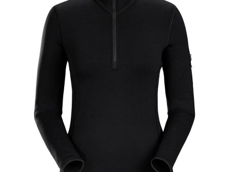 Arc teryx Rho Heavyweight Womens Zip Neck 2023 Hot on Sale