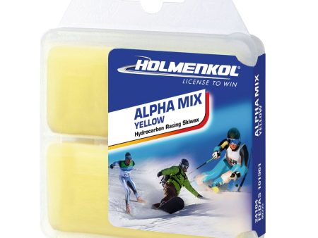 Holmenkol Alpha Mix 0degC to -4degC Wax Yellow 2x35g Discount