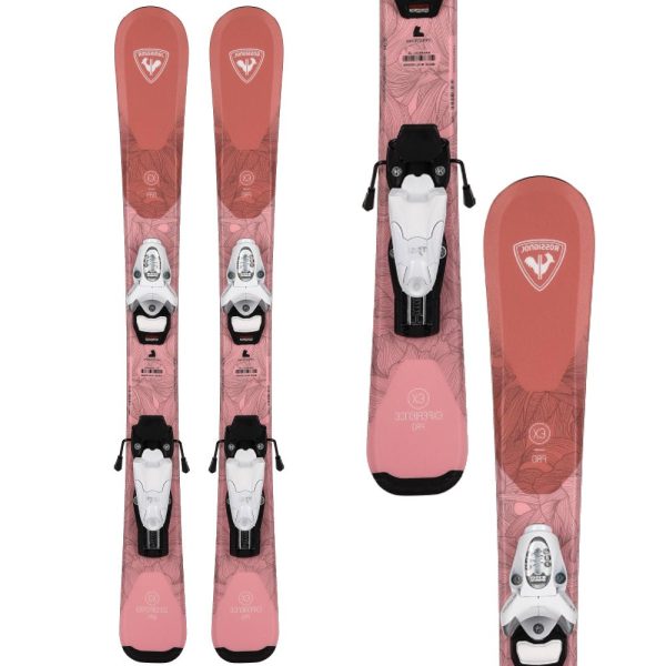 Rossignol Experience W Pro Junior Ski 70 - 92 + Team 4 GW Binding 2023 Hot on Sale