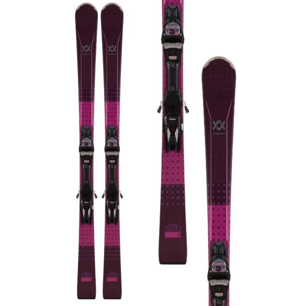 Volkl Flair 76 Elite Womens Ski + VMotion 10 GW Binding 2023 For Cheap