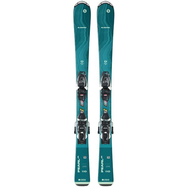 Blizzard Pearl Junior 110 - 140 Ski + FDT JR 7 Binding 2023 For Cheap