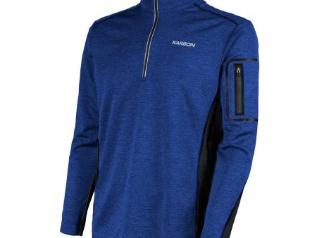 Karbon Achilles Mens Fleece Zip Turtleneck 2023 For Sale