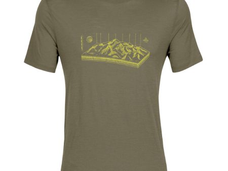 Icebreaker Tech Lite II Alps 3D Mens SS Tee Hot on Sale