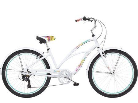 Electra Cruiser Lux 7D Ladies, Bright White 26  wheel Cheap