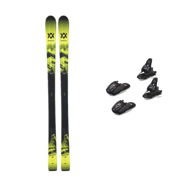 Volkl Deacon Junior Flat Ski + Marker 4.5 GW Binding 2023 Hot on Sale