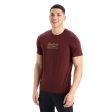 Icebreaker Tech Lite II Mountain Geology Mens SS Tee Hot on Sale