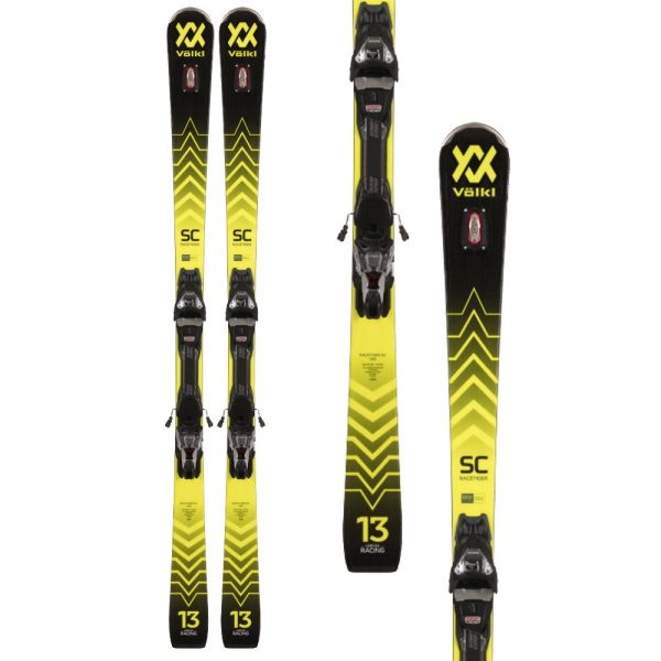 Volkl Racetiger SC Black Ski + VMotion 12 GW Binding 2023 Online