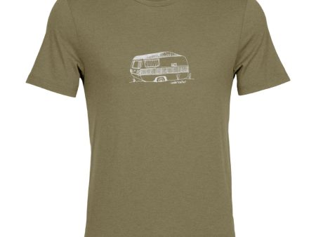 Icebreaker Central Classic Caravan Mens SS Tee on Sale