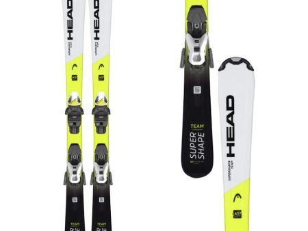 Head Supershape Team Easy Junior Ski 127 - 157 + JRS 7.5 GW Binding 2023 Online now