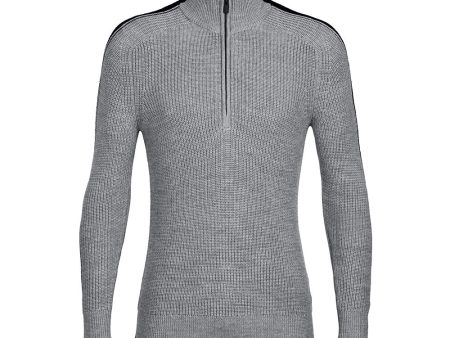 Icebreaker Lodge Mens LS Half Zip Sweater Supply