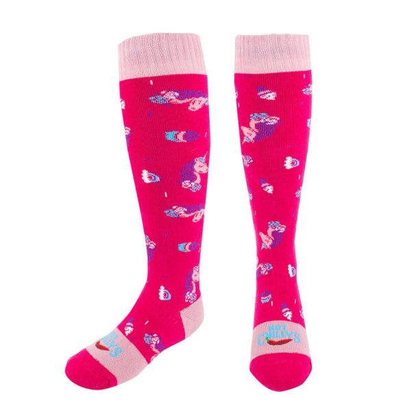 Hot Chilly s Unicorn Youth Mid Volume Sock on Sale