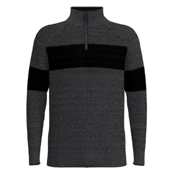 Smartwool Ripple Ridge Stripe Mens Half Zip Sweater Discount