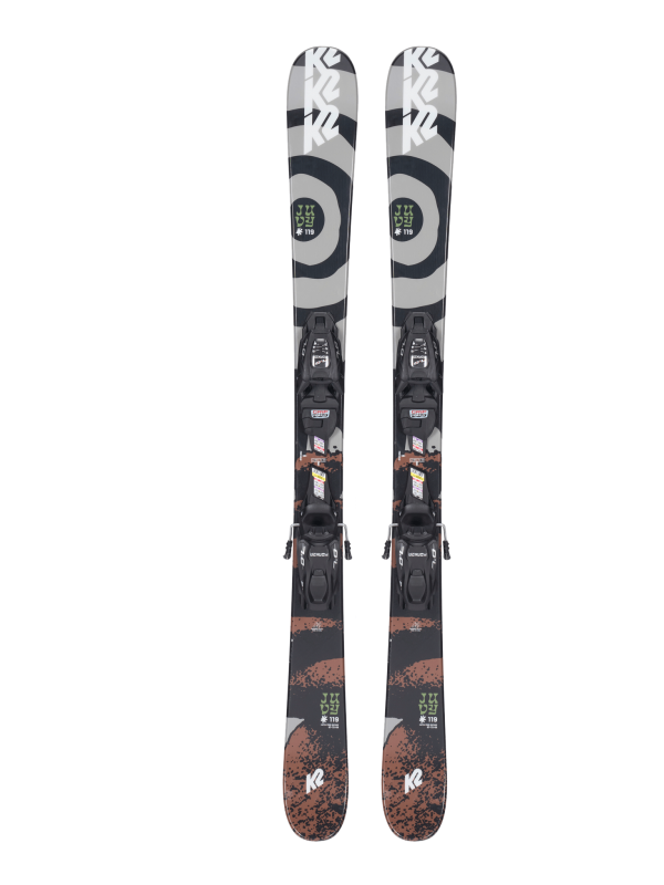 K2 Juvy Junior Ski 119 + FDT 4.5 GW Binding 2023 on Sale