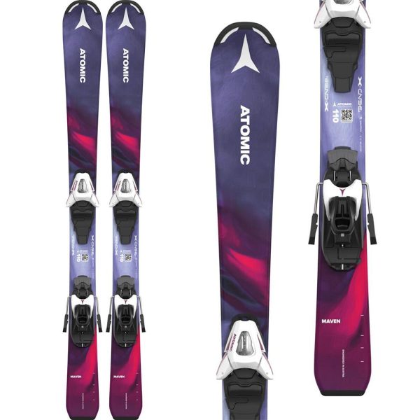 Atomic Maven Junior Ski 70 -120 + C5 GW Binding 2024 Online now