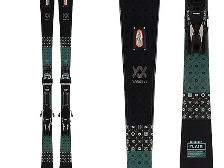 Volkl Flair SC Carbon Womens Ski + VMotion 11 GW Binding 2022 Sale