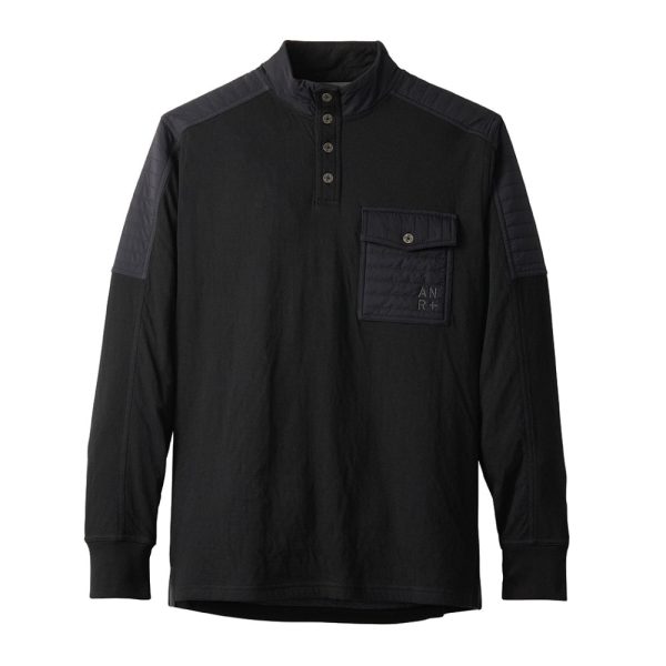 Alp N Rock Mattias Mens Mock Shirt 2023 For Sale