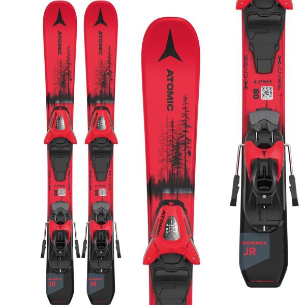 Atomic Maverick Junior Ski 70 -120 + C5 GW Binding 2024 Discount