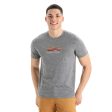 Icebreaker Tech Lite II Mountain Geology Mens SS Tee Hot on Sale