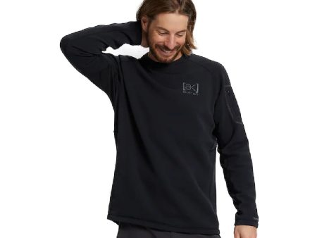 Burton AK Baker Mens Power Stretch Fleece Crewneck 2023 Supply