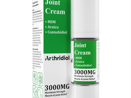 Arthridiol - Joint Relief Cream - 3000mg Online Hot Sale