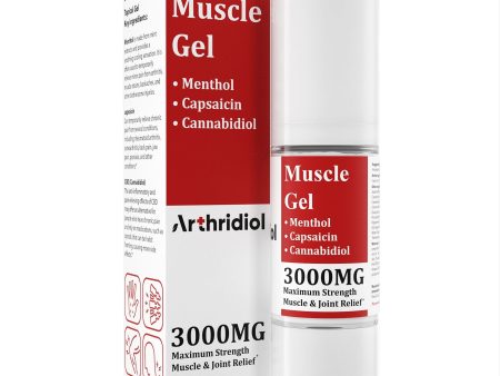 Arthridiol - Muscle Gel - 3000mg Hot on Sale