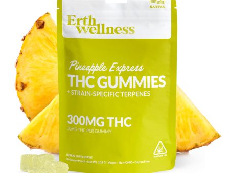 Δ9 THC Gummies - Pineapple Express - Strain Specific (Sativa) - 300mg For Discount