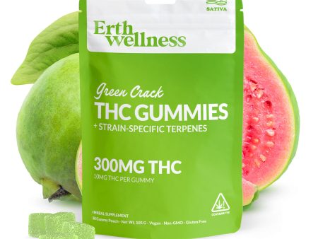 Δ9 THC Gummies - Green Crack - Strain Specific (Sativa) - 300mg Supply