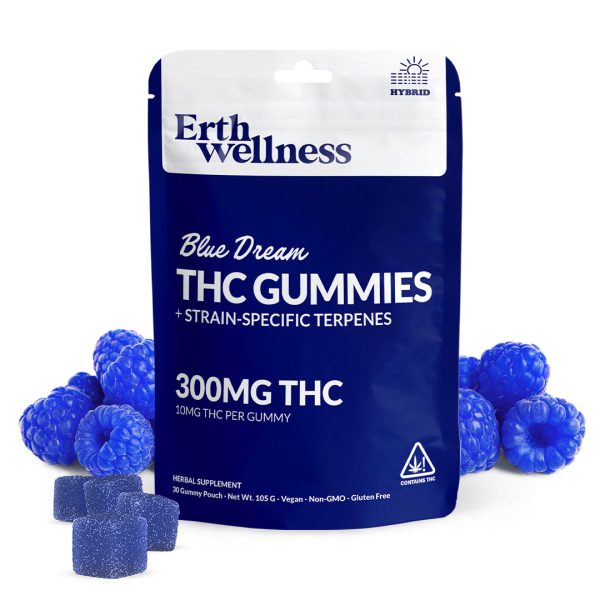 Δ9 THC Gummies - Blue Dream - Strain Specific (Hybrid) - 300mg Fashion