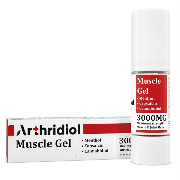 Arthridiol - Muscle Gel - 3000mg Hot on Sale