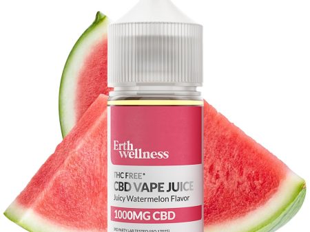 CBD Vape Juice - Juicy Watermelon - 1000mg Supply