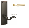 Emtek EMP4815RLH Empowered Upgrade , Single Cyl , Apollo Tub Entry , Rustic Lever , LH Online